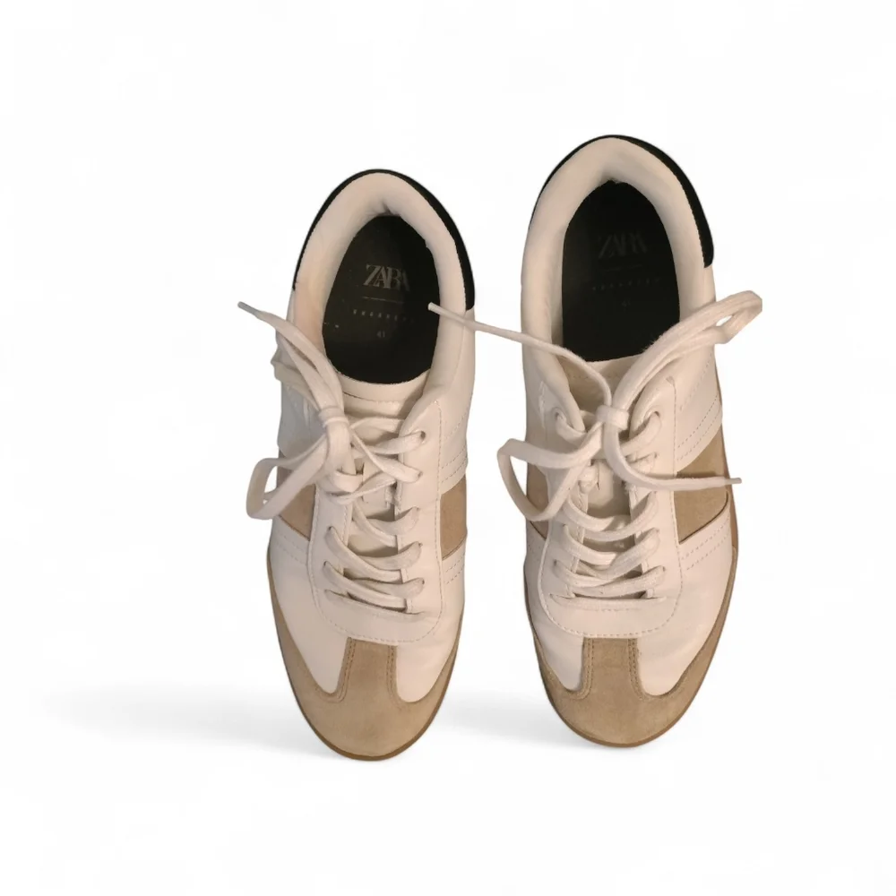 Leopard Print Sneakers Neutral Tan Cream Suede Streetwear Casual Leisure Shoes
